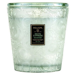 White Cypress 3-Wick Candle, medium